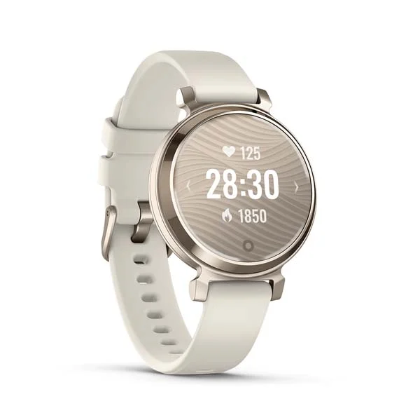 Garmin Lily 2 - Lily 2 | Cream Gold with Coconut Silicone Band