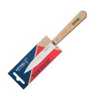 Нож столовый серрейторный Opinel №113, деревянная рукоять, нержавеющая сталь, блистер, 001918 001918 от прозводителя Opinel