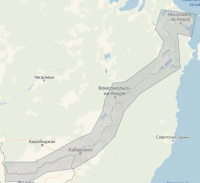 Карта глубин C-Map — Амур, Амгунь, Тунгуска, Дальний Восток RS-Y505 от прозводителя C-MAP