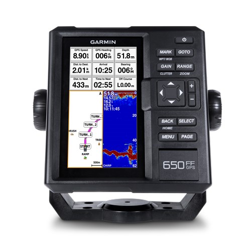 Garmin FISHFINDER 650 GPS с GT20-TM NR010-01710-00GT20 от прозводителя Garmin