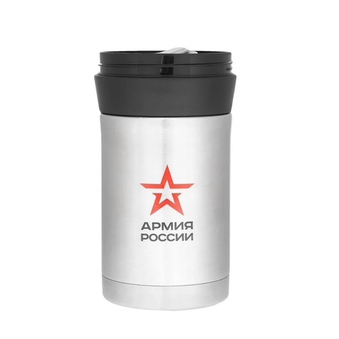 Термос для еды Thermos Армия России "Полевой" (0,5 литра), стальной 646279 от прозводителя Thermos