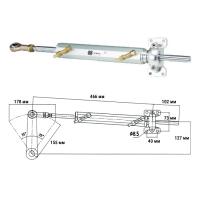 Гидроцилиндр алюминиевый, 116 куб.см UC116-1 от прозводителя Ultraflex