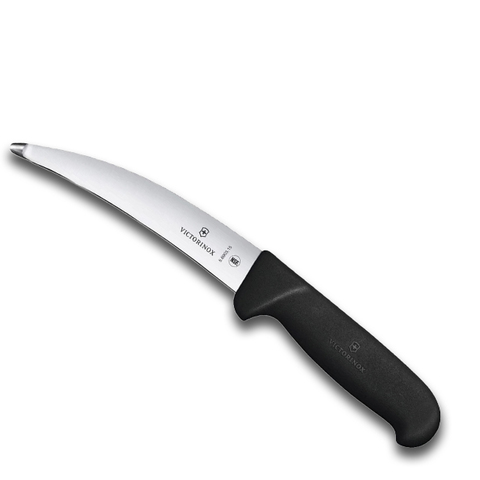 Нож Victorinox Fibrox, лезвие 15 см прямое, черный 5.6903.15 от прозводителя Victorinox