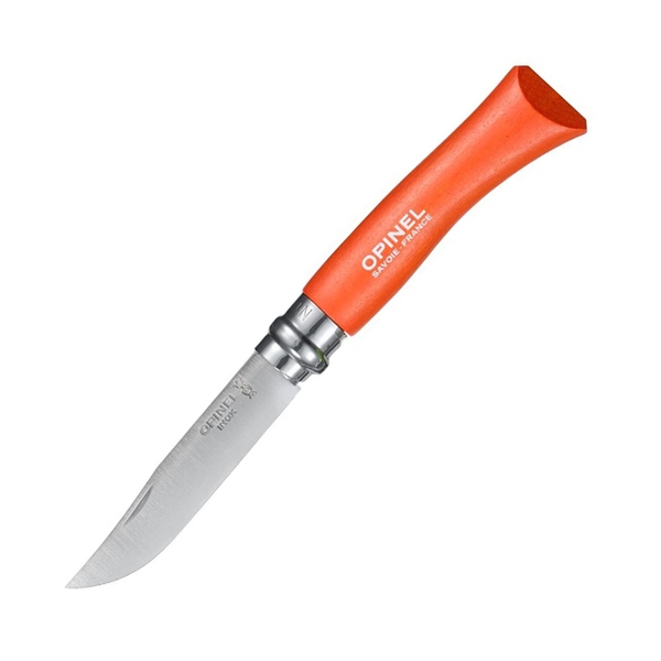 Нож Opinel №7, нержавеющая сталь, оранжевый, блистер, 001608 001608 от прозводителя Opinel