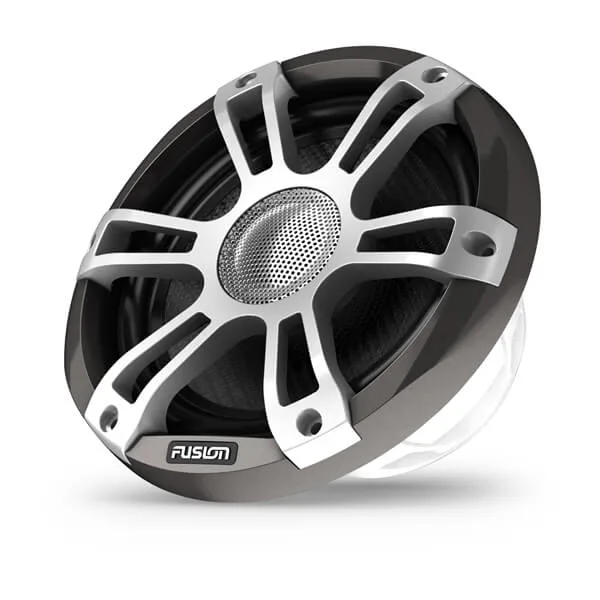 Fusion® Signature Series 3i Marine Coaxial Speakers - 7,7-дюймовые спортивные коаксиальные громкоговорители для лодок серого цвета мощностью 280 Вт (пара) 010-02772-21 от прозводителя Fusion