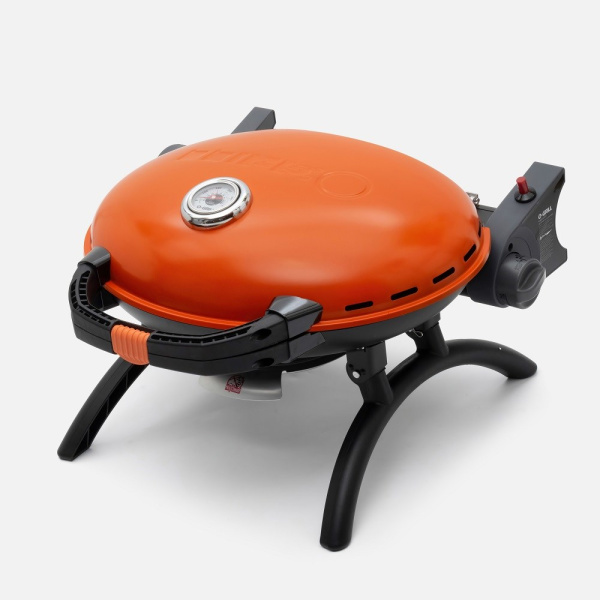 Газовый гриль O-GRILL 500MT bicolor black-orange + адаптер А 500MT_ORANGE от прозводителя O-GRILL