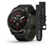 Garmin Epix Pro (Gen 2) - 47 мм SAPPHIRE | Carbon Grey DLC Titanium with Black Leather Band