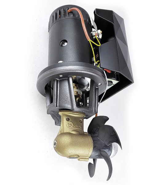 Quick Комплект подруливающего устройства, 2,2 кВт, 40 кгс, 12 В, 140 мм (включает джойстик TCD2042, 6-метровый кабель, без тоннеля) 10269684 от прозводителя QUICK