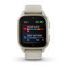 Garmin Venu Sq 2 - 40 мм Music | Премиум-функции | Cream Gold Aluminium Bezel with French Grey Case and Silicone Band