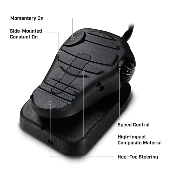 Fortrex 80 lb. Thrust, 45" Shaft, Dual Spectrum CHIRP Sonar, Foot Control 1368667 от прозводителя Minn Kota