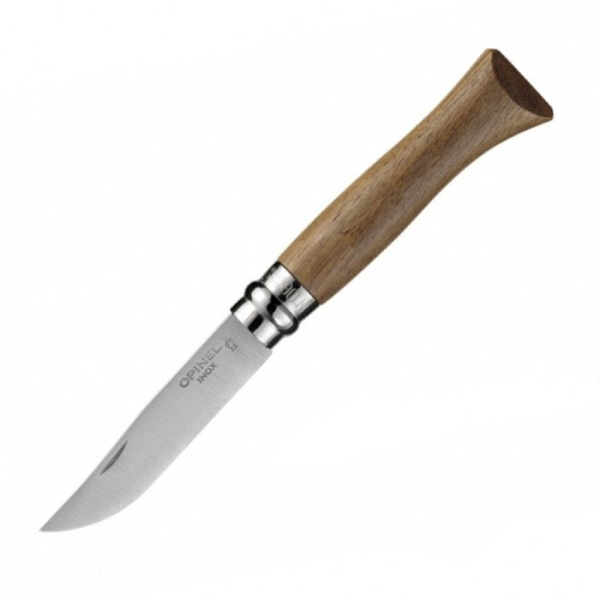 Нож Opinel №6, нержавеющая сталь, ореховая рукоять в картонной коробке 002025 002025 от прозводителя Opinel