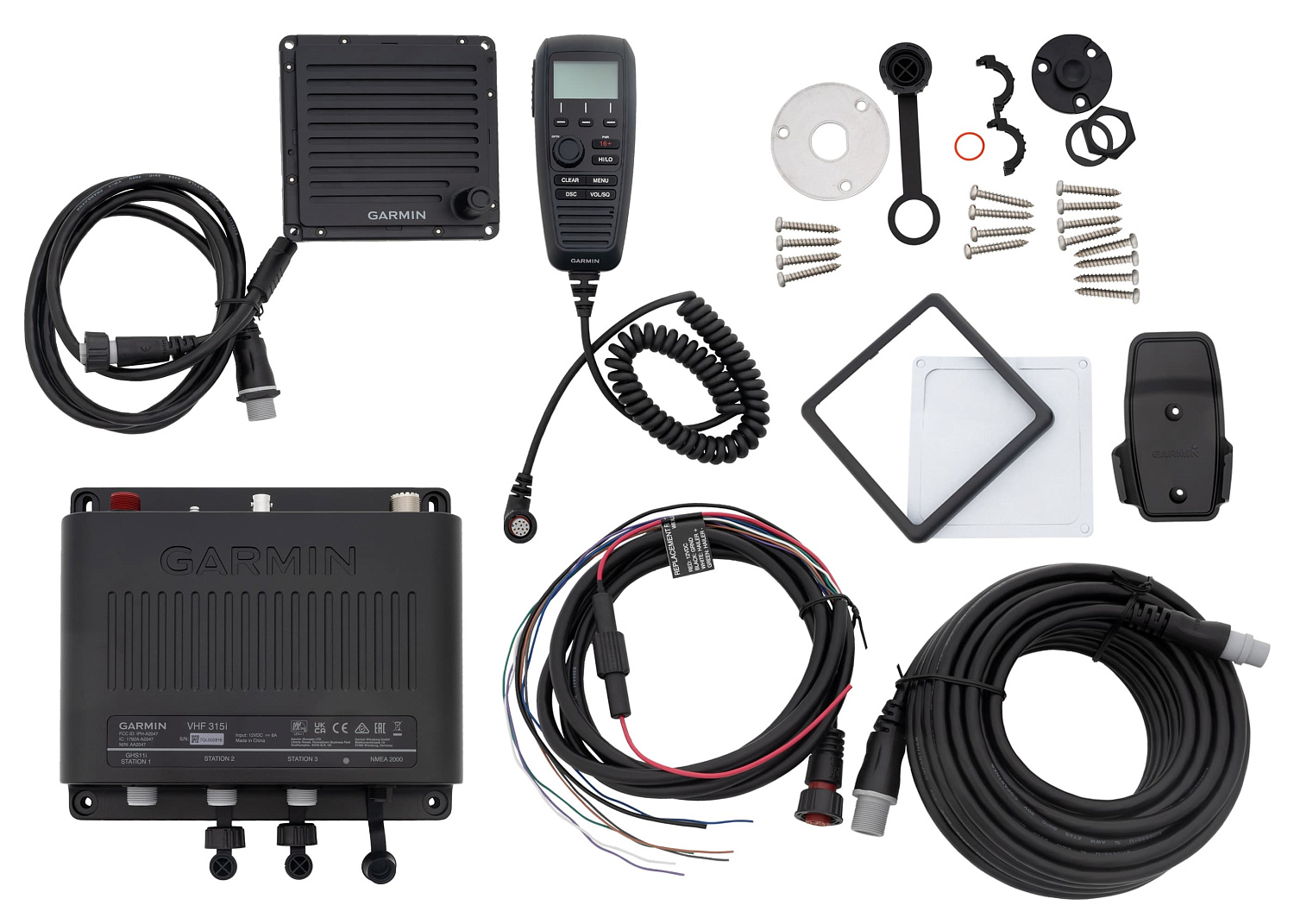 GARMIN VHF 315i Black Box Marine Radio