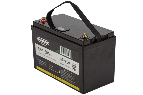 Аккумуляторная батарея литиевая Gelbert LiFePO4 (12V/150Ah/150А) [6-EVF-150] Bluetooth 178 от прозводителя Gelbert